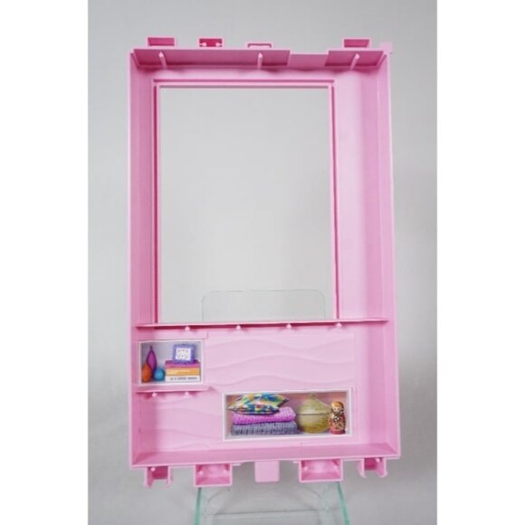 2021 Barbie Dreamhouse First Floor Living Room Pink Wall Replacement Part - Picture 1 of 6